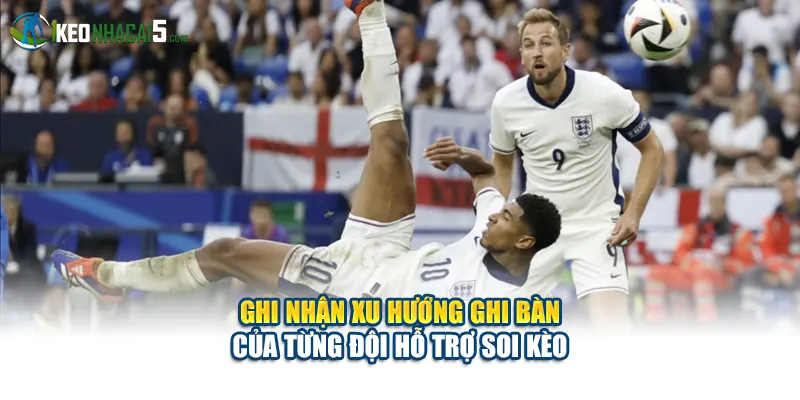 Ghi nhận xu hướng ghi bàn của từng đội hỗ trợ soi kèo