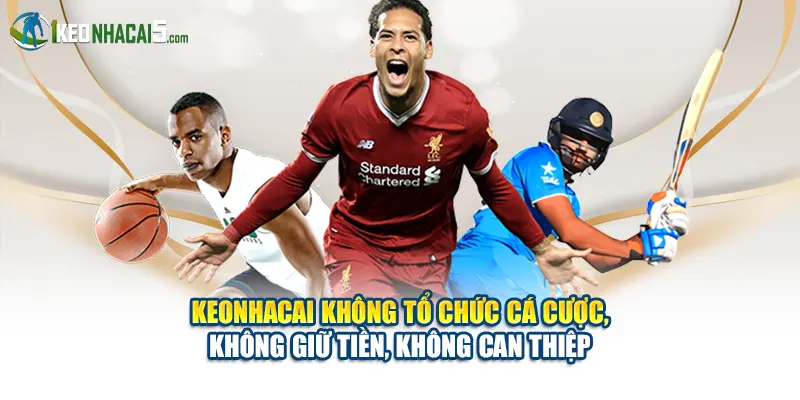 Keonhacai không tổ chức cá cược, không giữ tiền, không can thiệp