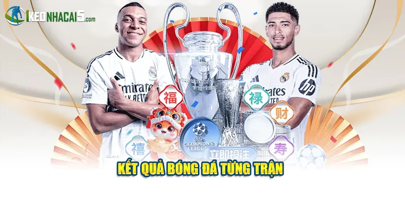 Kết quả bóng đá từng trận